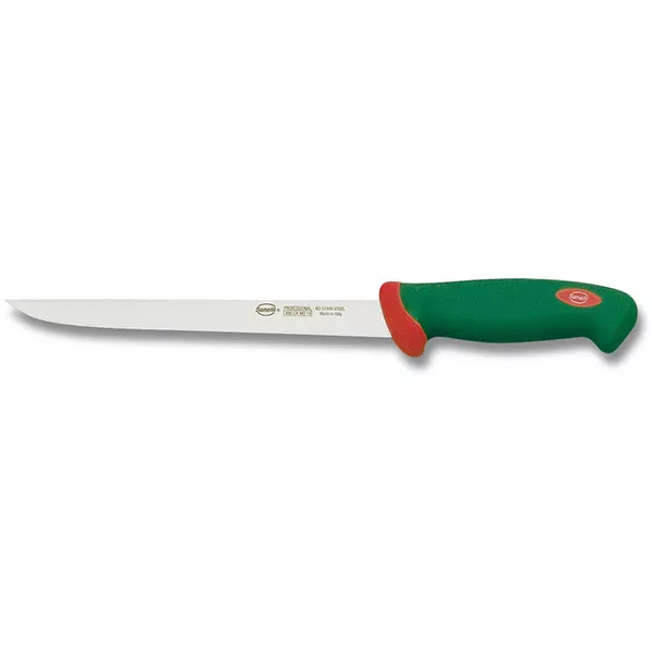 SANELLI FISH FILLETING KNIFE STEEL BLADE cm.22