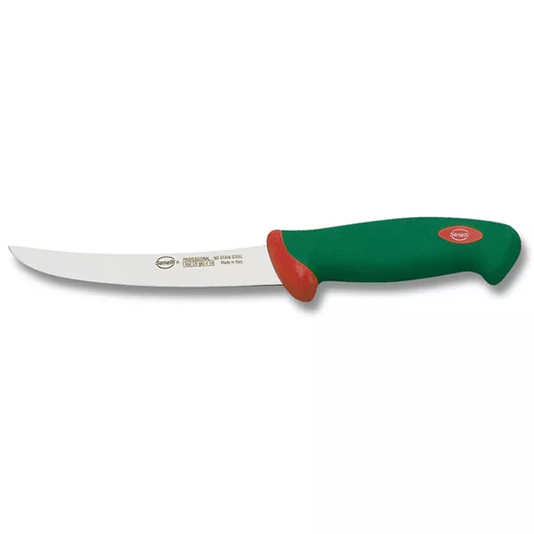SANELLI BONING KNIFE CURVED STEEL BLADE cm.16