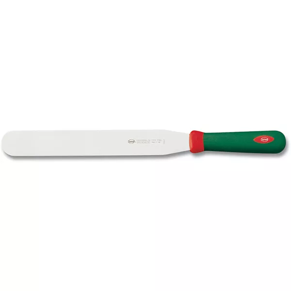 SANELLI STAINLESS STEEL SLICED COOKING SPATULA cm.27