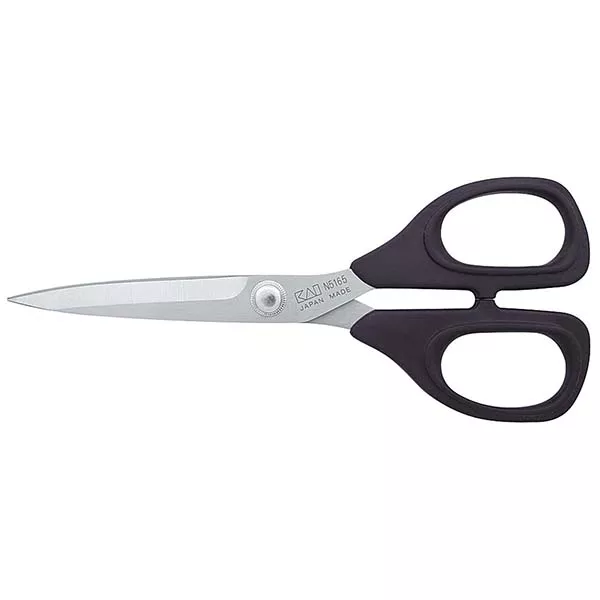 SCISSORS KAI N5165 SOFT BLACK STAINLESS STEEL mm.165