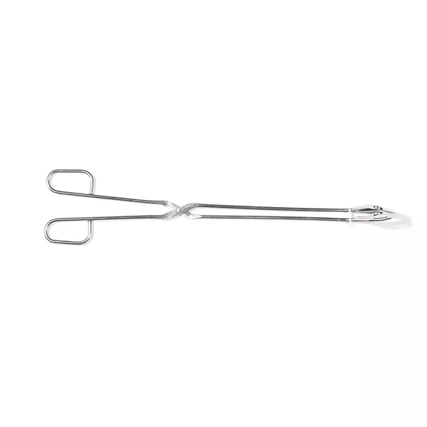 STEEL SCISSOR BARBECUE TONGS cm.38x7x4