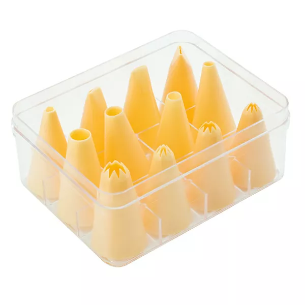 SET 12 pcs. SMALL PLASTIC DECORATIVE VENTS
