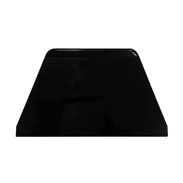 BLACK PLASTIC THERMO SCRAPER cm.21,6x12,8