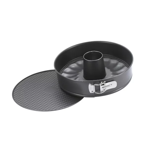 TEFLON-COATED OPENING CAKE FOR DONUTS WITH DOUBLE BASES cm.26x9,5