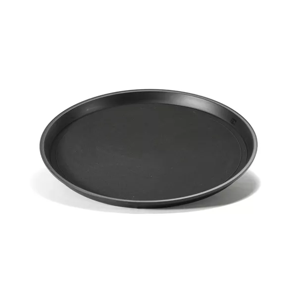 ROUND NON-SLIP BAR TRAY cm.35 BLACK