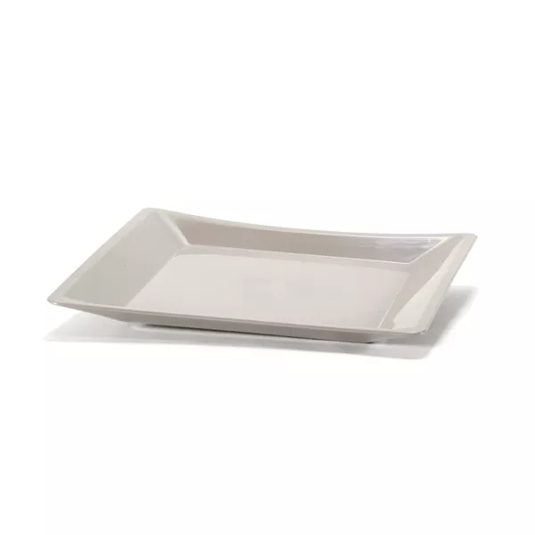 SAND COLOR THERMAL POLYESTER TRAY cm.30x30x3