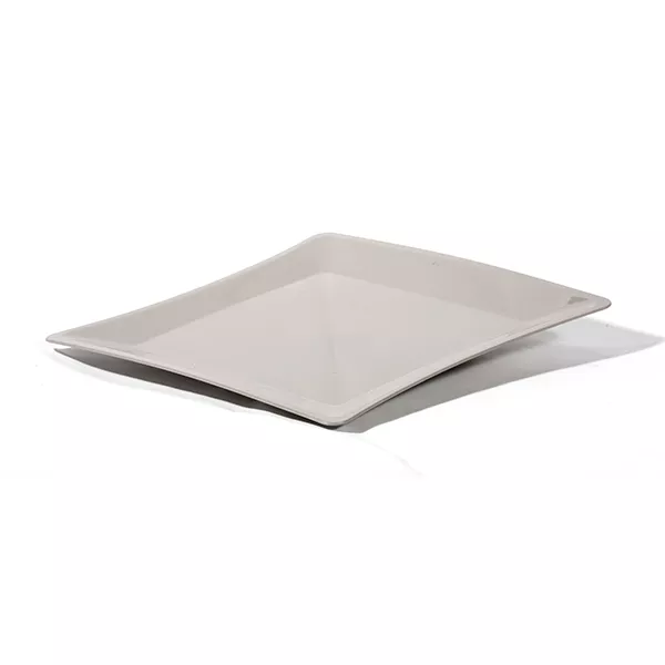 SAND COLOR THERMAL POLYESTER TRAY cm.42x42x3