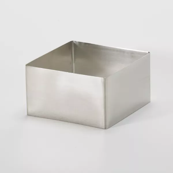 SQUARE PORTIONER IN STAINLESS STEEL cm.9x9x5