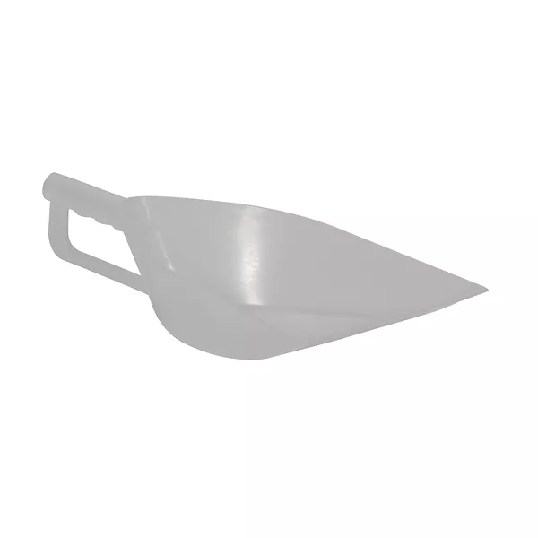 TRANSPARENT FLAT PLASTIC Scoop cm.40