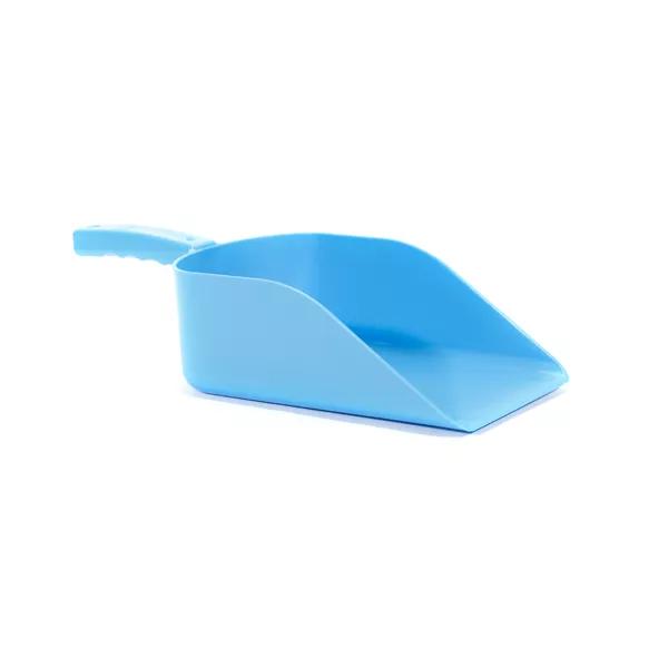 FLAT PLASTIC Scoop COLOR BLUE cm. 16x23x36