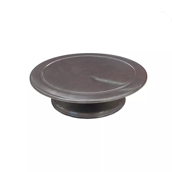 STAINLESS STEEL CAKE STAND cm.19,5x5