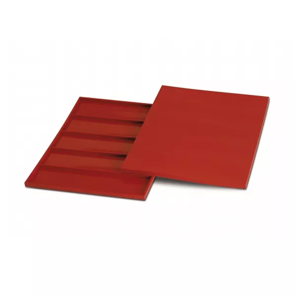 PROFESSIONAL RECTANGULAR BARS IN SILICONE cm.29,5x38x1