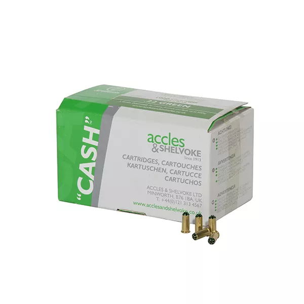 PACK 1000pcs. GREEN CARTRIDGES CAL.22