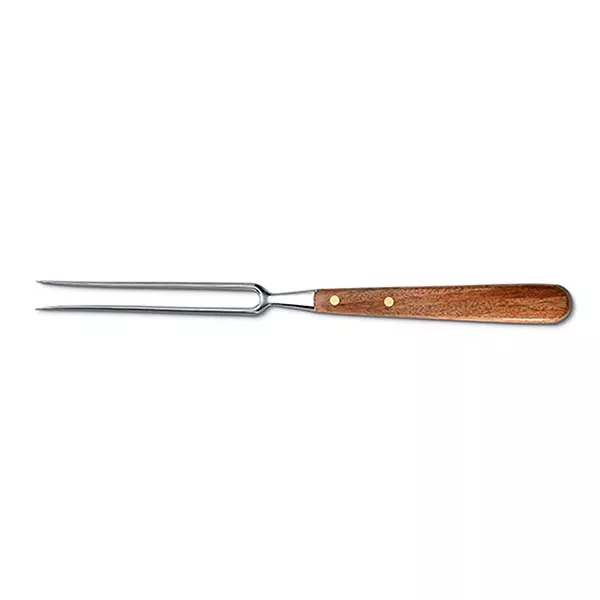 BARBECUE FORK WOODEN HANDLE cm.64