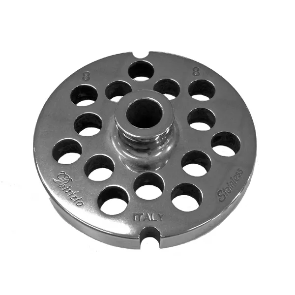 STAINLESS STEEL MEAT GRINDER PLATE OF 8 HOLE 8