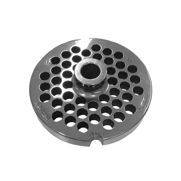 STAINLESS STEEL MEAT GRINDER PLATE 12 HOLE 6