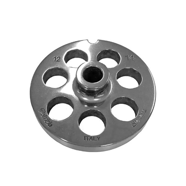 STAINLESS STEEL MEAT GRINDER PLATE 12 HOLE 14