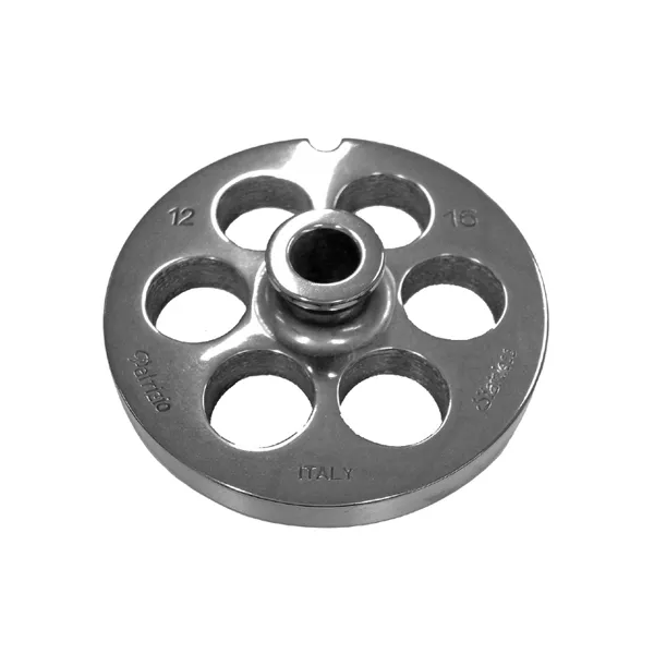 STAINLESS STEEL MEAT GRINDER PLATE OF 12 HOLE 16