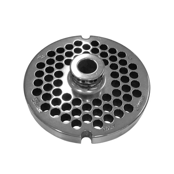 STAINLESS STEEL MEAT GRINDER PLATE 22 HOLE 6