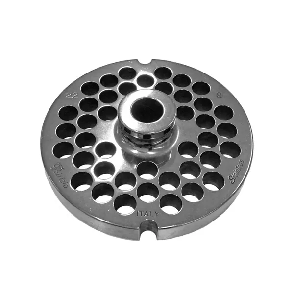 STAINLESS STEEL MEAT GRINDER PLATE OF 22 HOLE 8