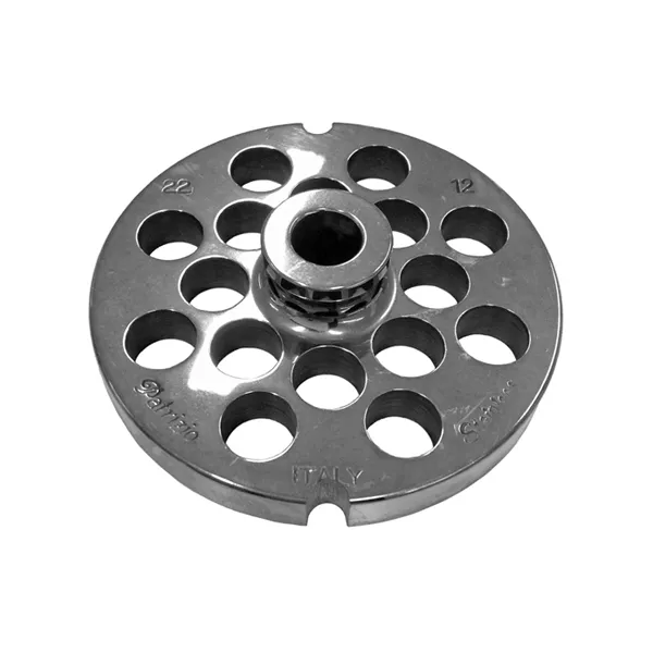 STAINLESS STEEL MEAT GRINDER PLATE 22 HOLE 12