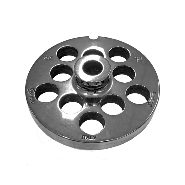 STAINLESS STEEL MEAT GRINDER PLATE 22 HOLE 14