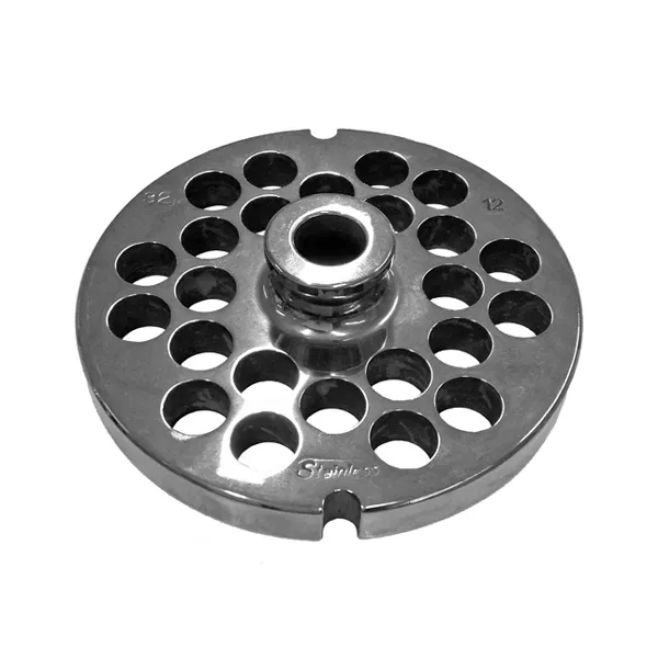 STAINLESS STEEL MEAT GRINDER PLATE OF 32 HOLE 12