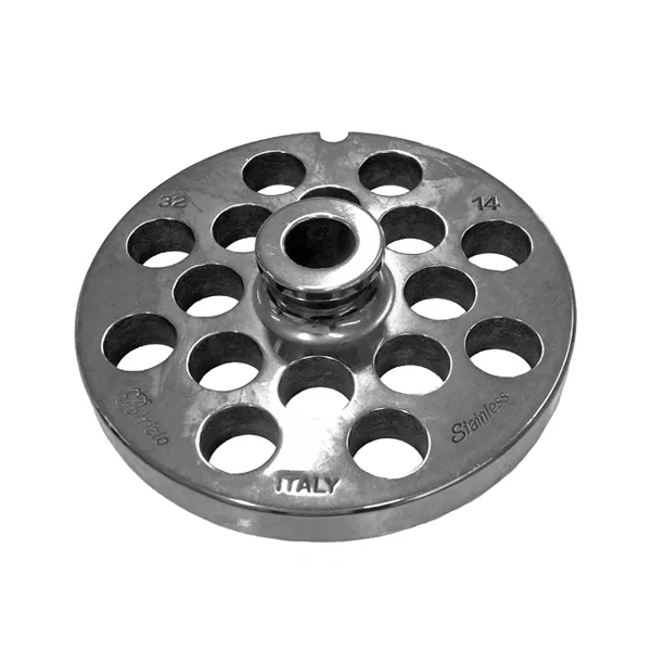 STAINLESS STEEL MEAT GRINDER PLATE OF 32 HOLE 14