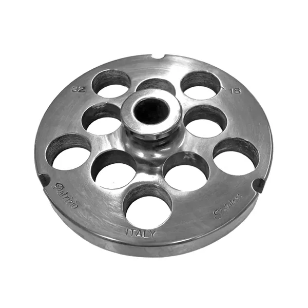 STAINLESS STEEL MEAT GRINDER PLATE 32 HOLE 18