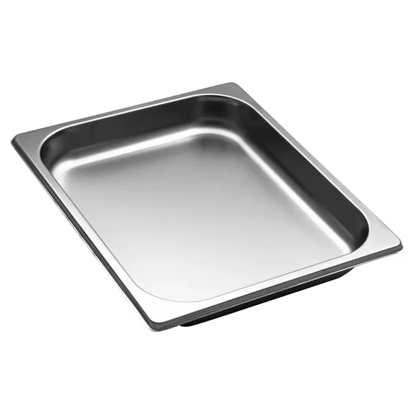 STAINLESS STEEL GASTRONORM TRAY 1/2 cm.32,5x26,5x4 capacity lt.2,9