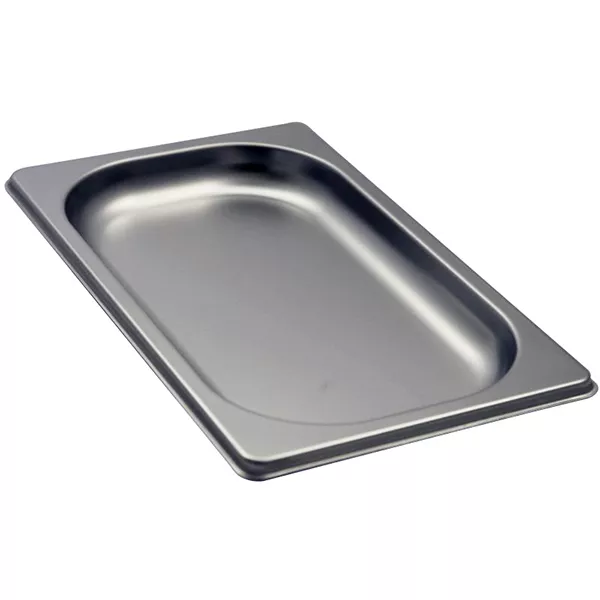 STAINLESS STEEL GASTRONORM TRAY 1/4 cm.26,5x16,2x2 capacity lt.0,6