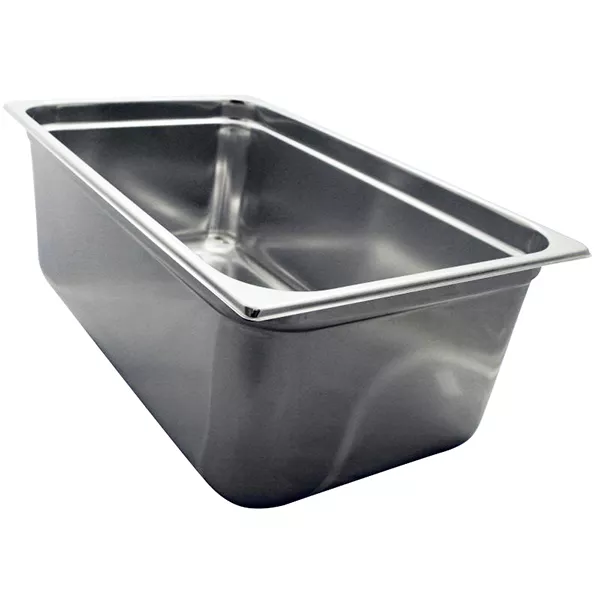 STAINLESS STEEL GASTRONORM TRAY 1/1 cm.53x32,5x20 capacity lt.30,0