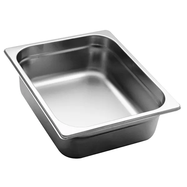 STAINLESS STEEL GASTRONORM TRAY 1/2 cm.32,5x26,5x10 capacity lt.7,2