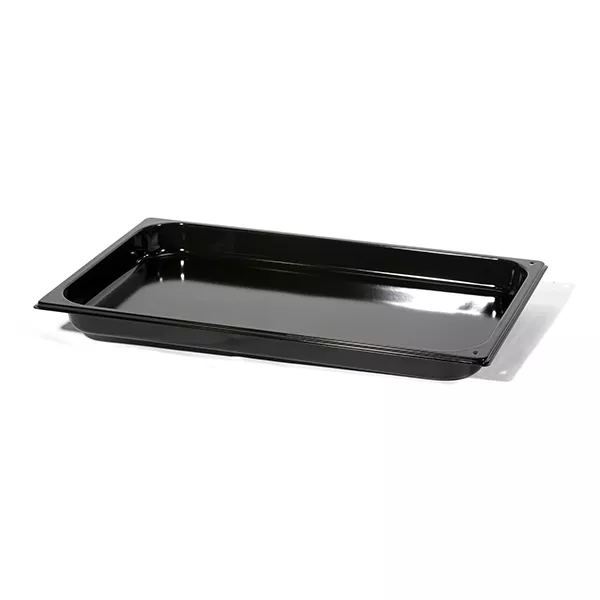 GASTRONORM ENAMELLED TRAY 1/1 cm.53x32,5x4 capacity lt.6,0