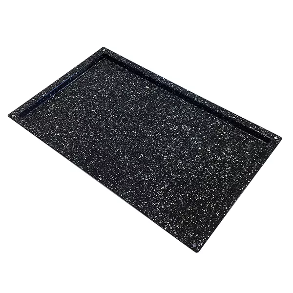 GASTRONORM TRAY GLAZED WITH GRANITE 1/1 cm.53x32,5x2