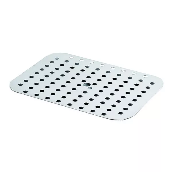 STAINLESS STEEL FALSE BOTTOM GRID cm.44x29 FOR STAINLESS STEEL CONTAINERitem in elimination