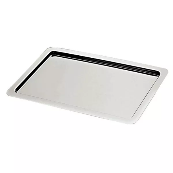 RECTANGULAR TRAY IN STAINLESS STEEL cm.61x41x5,5