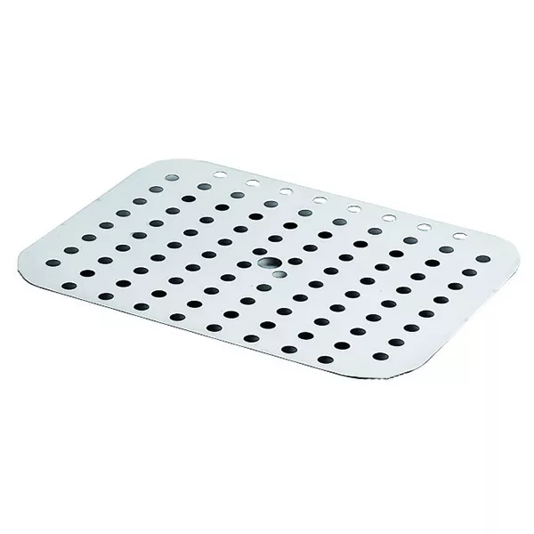 STAINLESS STEEL FALSE BOTTOM GRID cm.55x35 FOR STAINLESS STEEL CONTAINER