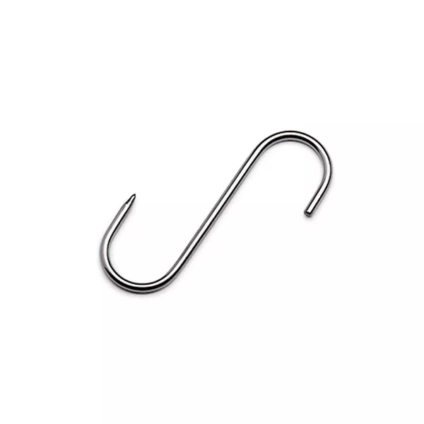 STAINLESS STEEL HOOK mm.80x4