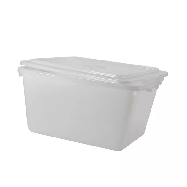 WHITE SOFT PLASTIC TRAY cm.62x42x30 lt.60