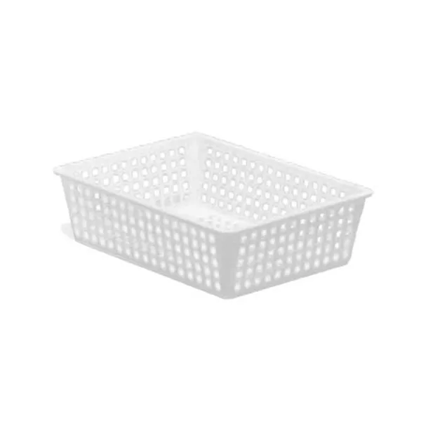 PLASTIC DRILLED BASKET cm.50x34x11 lt.13