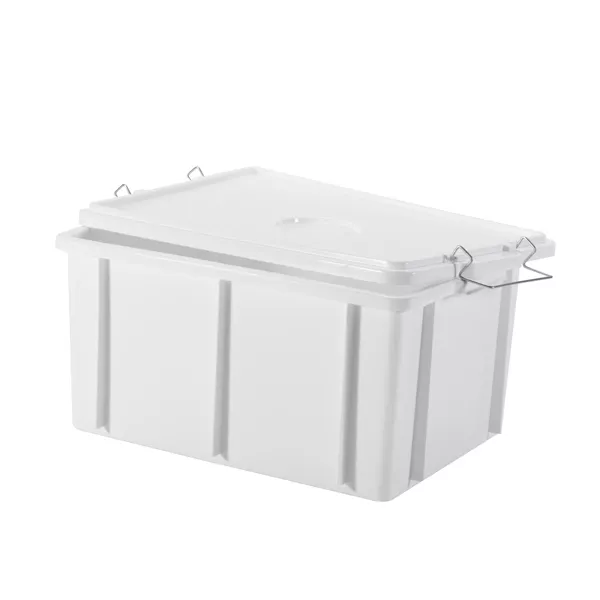 STACKABLE PLASTIC DIAMANT CONTAINER cm. 40x30x21 litres. 20