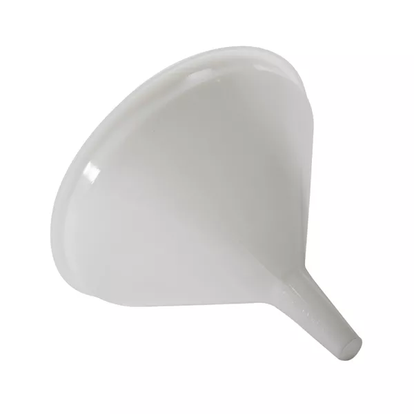 WHITE PLASTIC FUNNEL diam. upper cm.33