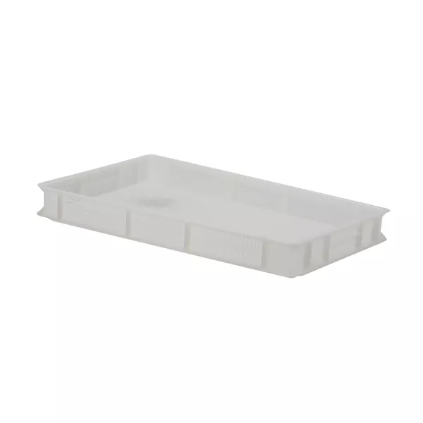 SERVICE BOX IN PLASTIC STACKABLE PERFORATED cm.60x40x7 lt.12
