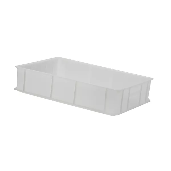 STACKABLE PLASTIC SERVICE BOX cm.60x40x13 lt.28