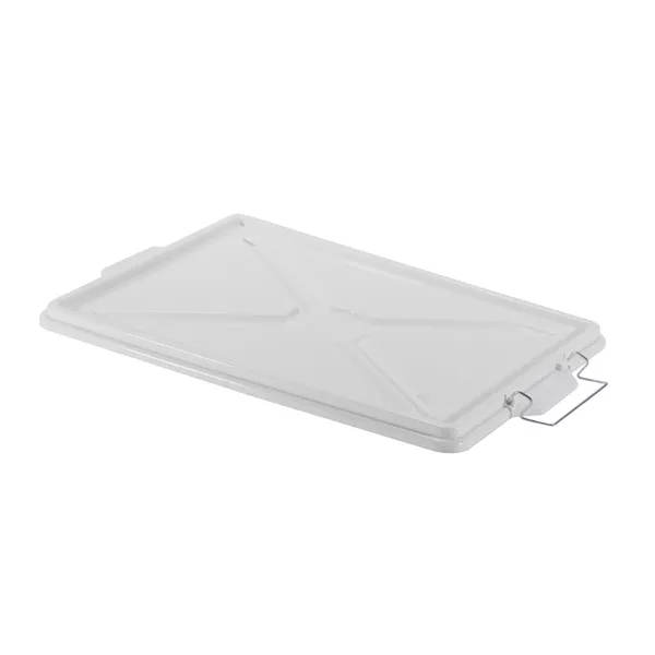 WHITE PLASTIC LID FOR DIAMANT lt. 40 WITH HANDLES