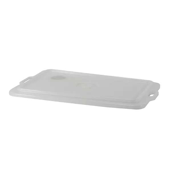 WHITE PLASTIC LID SOFT TRAY cm.62x42 lt.60