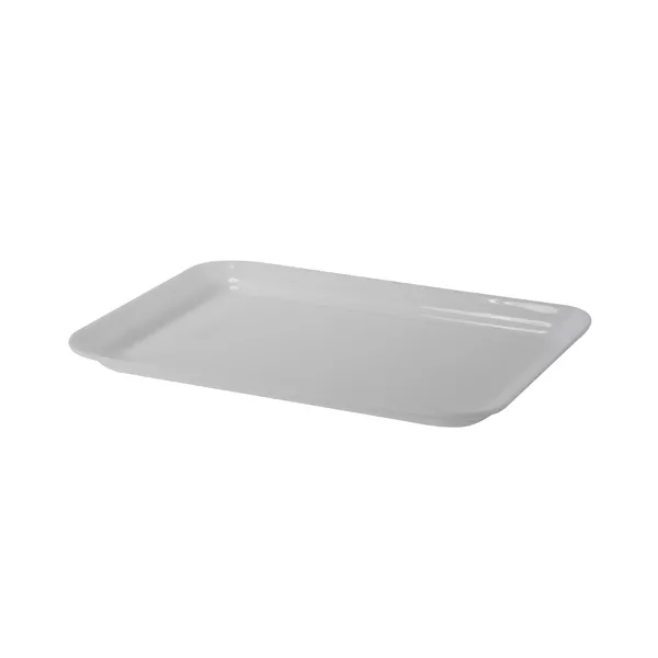 WHITE METHACRYLATE TRAY cm.43x32x3