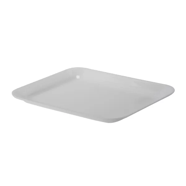 WHITE METHACRYLATE TRAY cm.35x30x3