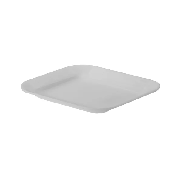 WHITE METHACRYLATE TRAY cm.25x22x3